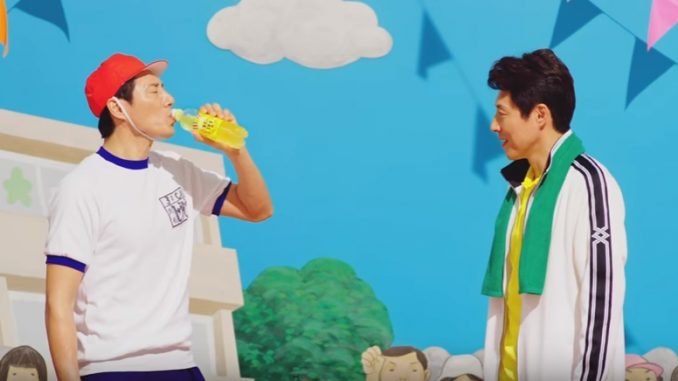 一人二役の松岡修造