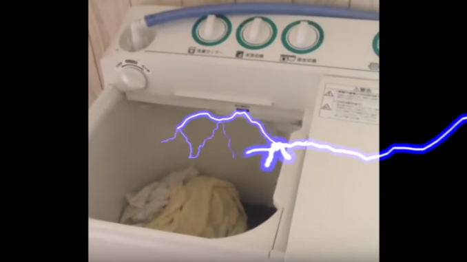 リズミカルな洗濯機 リズミカルな洗濯機